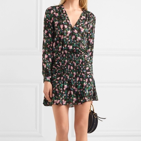 Veronica Beard floral silk mini dress - Picture 8 of 9